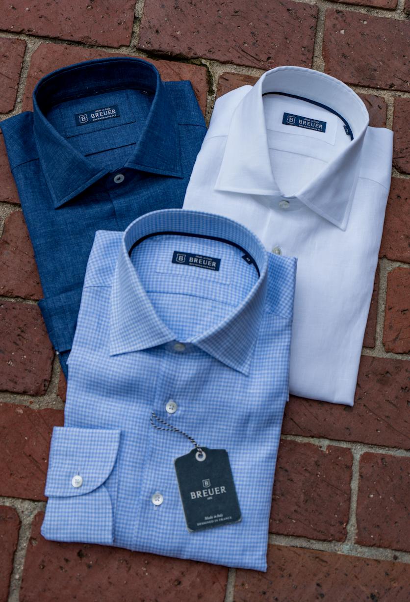 Solid Linen Sport Shirt