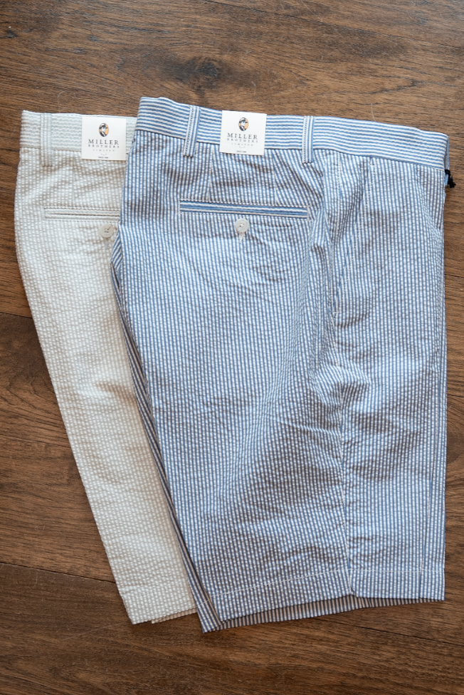 Private Label Seersucker Shorts