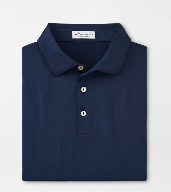 Peter Millar Solid Performance Jersey Polo