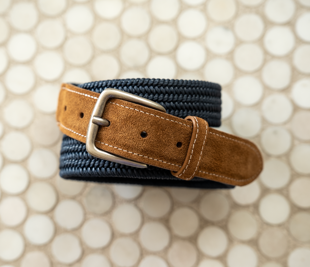 Woven Belt Navy