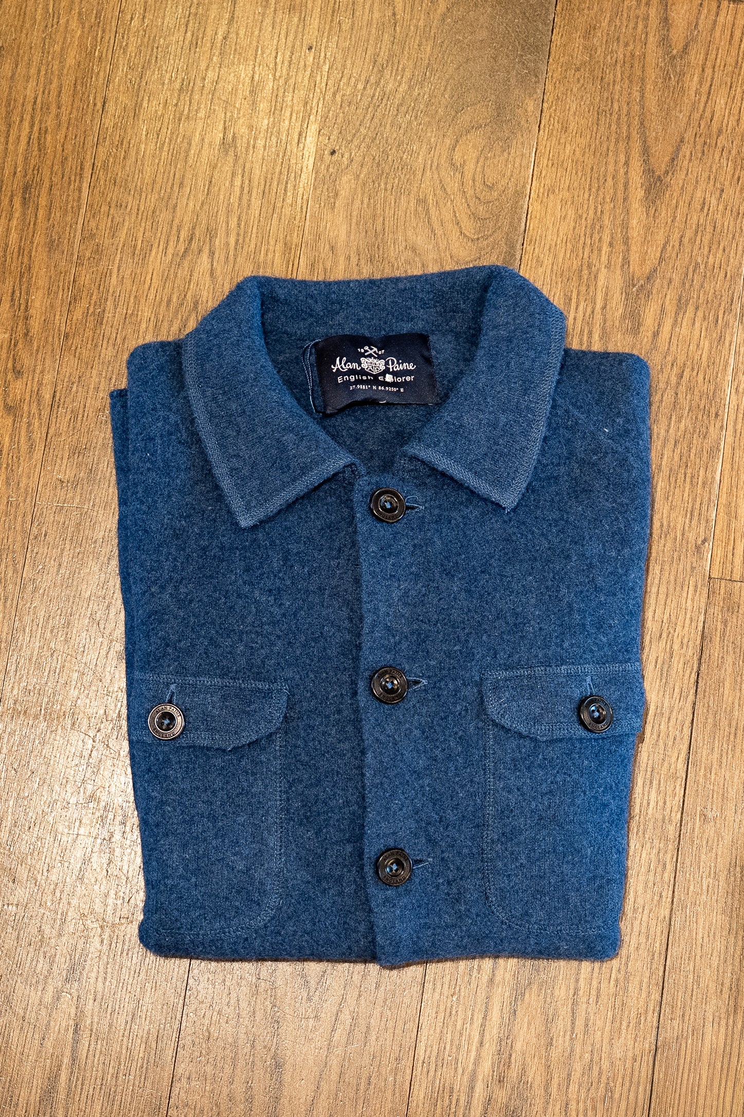 Pure Lambswool Overshirt