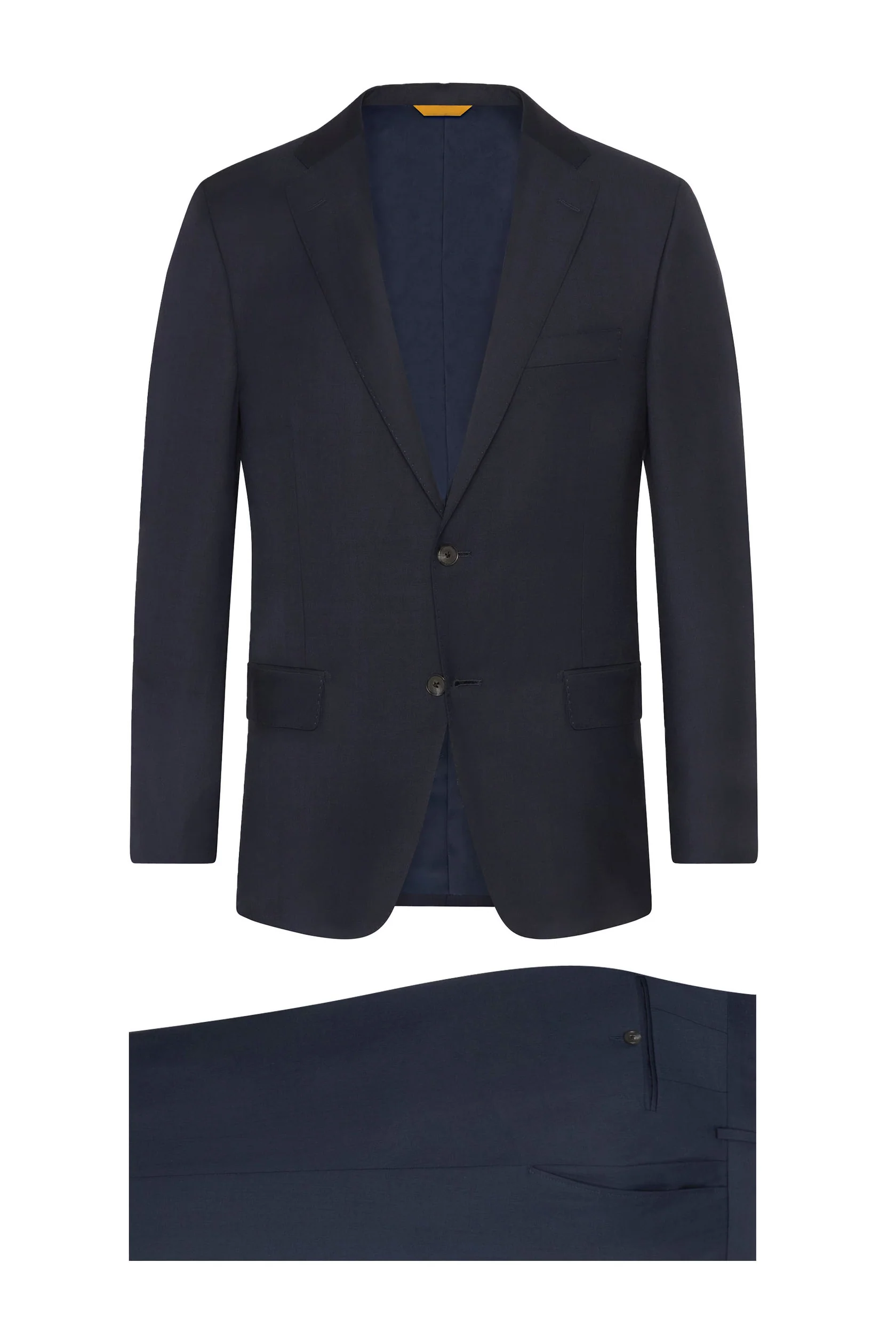 Navy Sharkskin Infinity Suit: B Fit