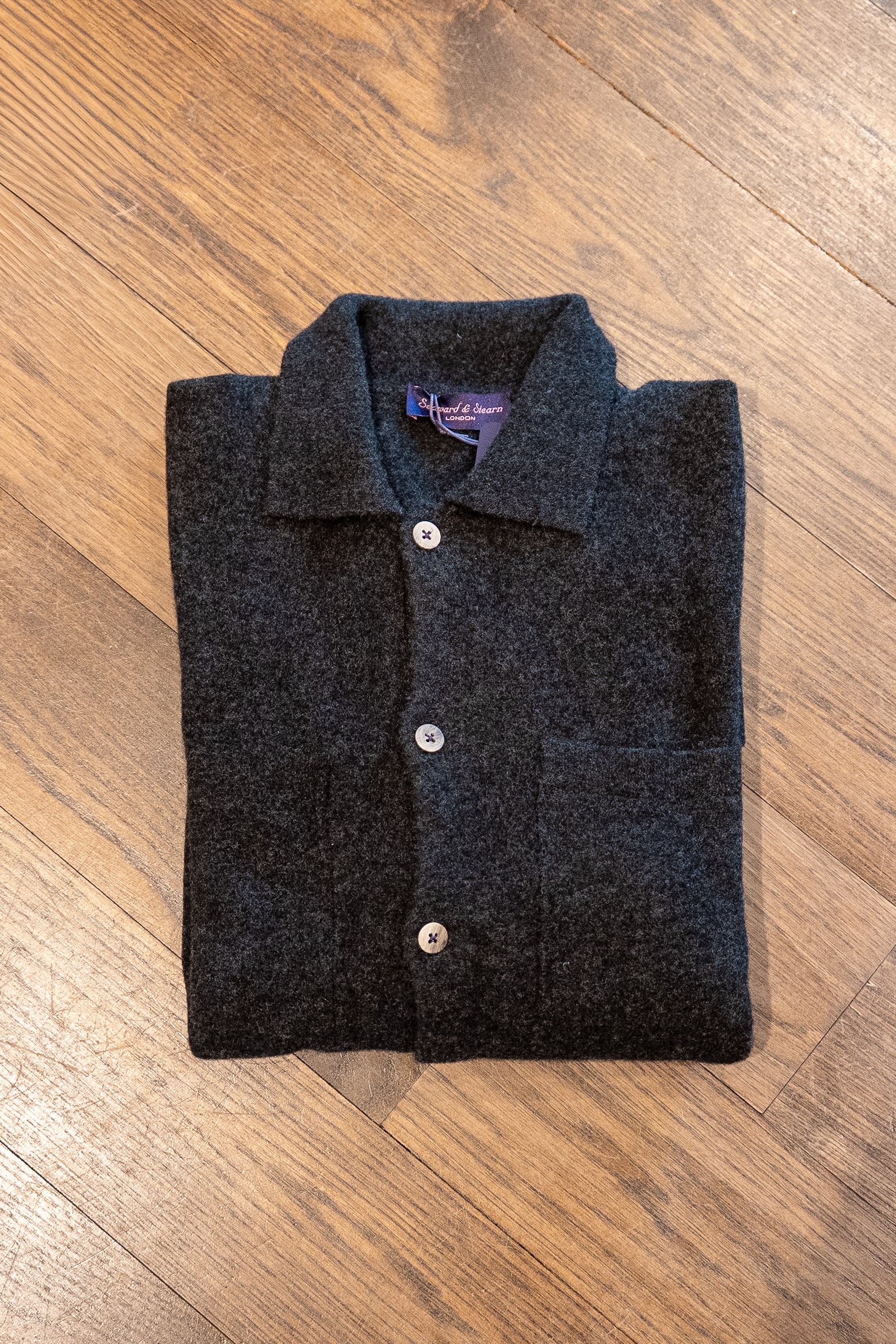 Wool Blend Overshirt