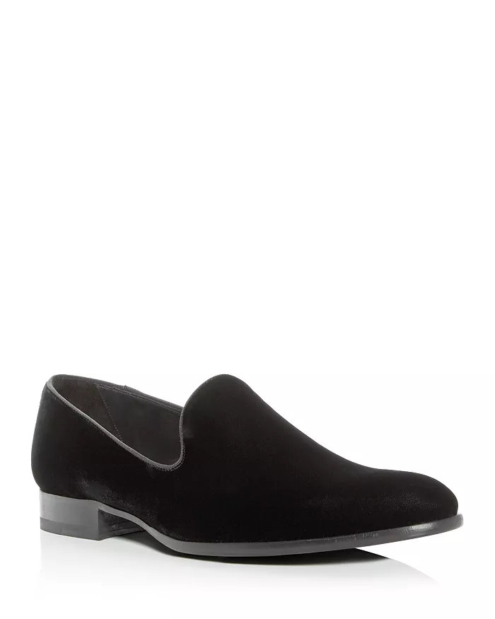 Bolton Velvet Smoking Loafers