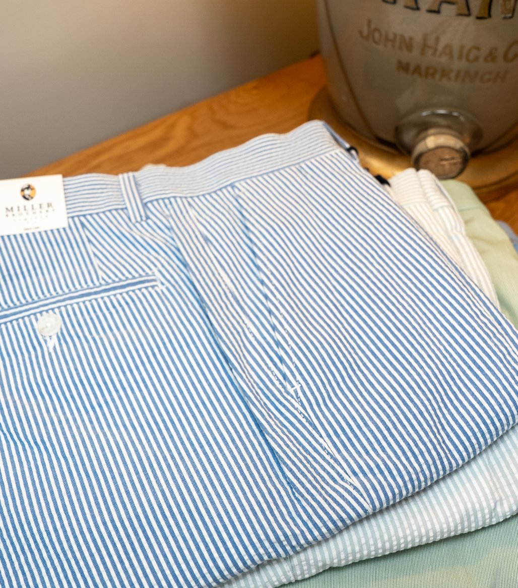 Private Label Seersucker Shorts