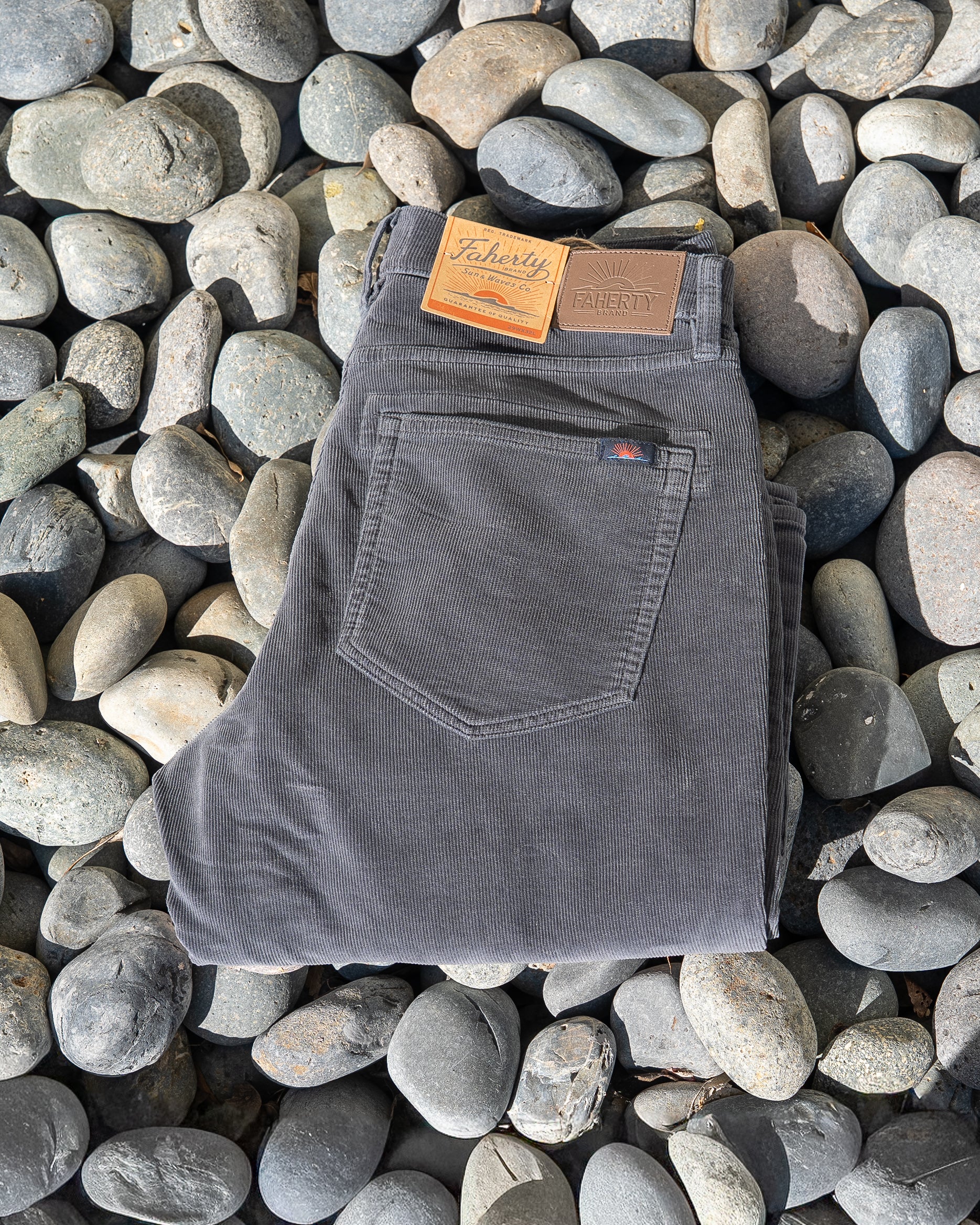 Stretch Terry Corduroy 5 Pocket Pant