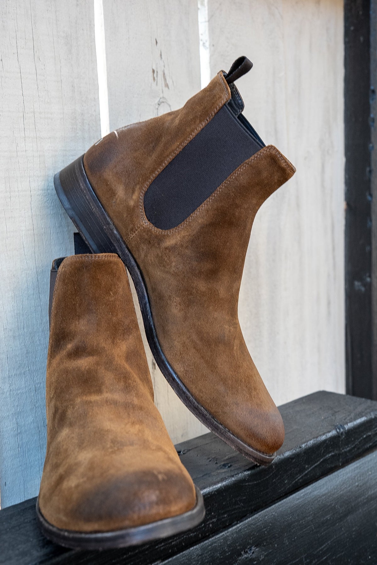 Bedell Suede Boot in Sigaro