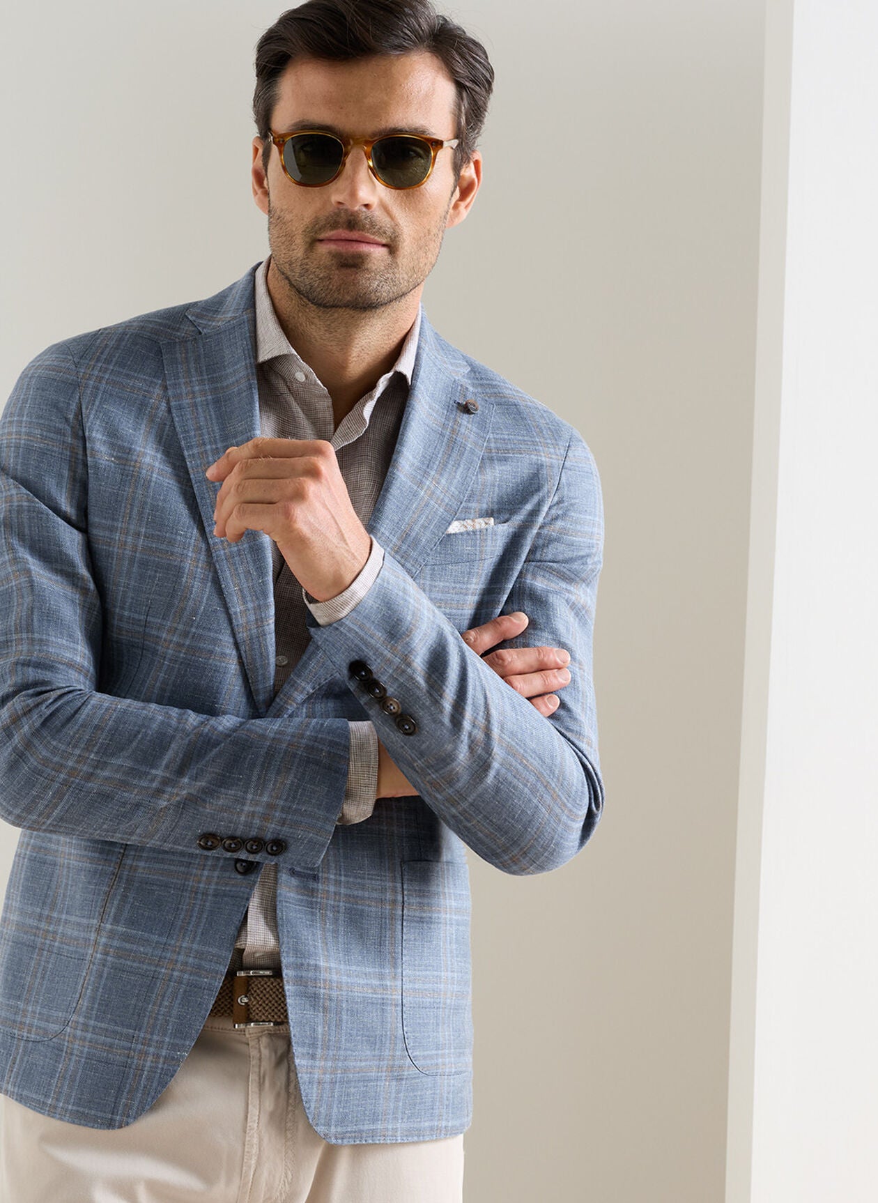 Hertford Plaid Soft Jacket