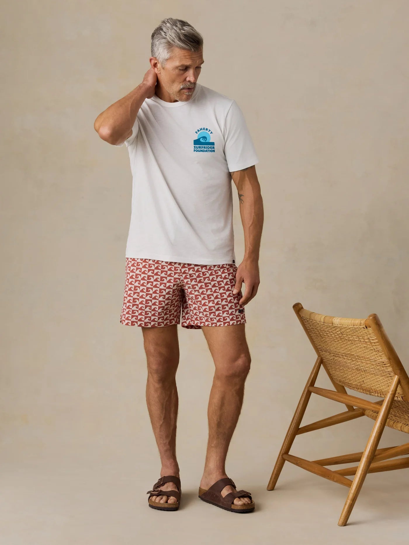 Clay Wave Block 6" Swim Trunks