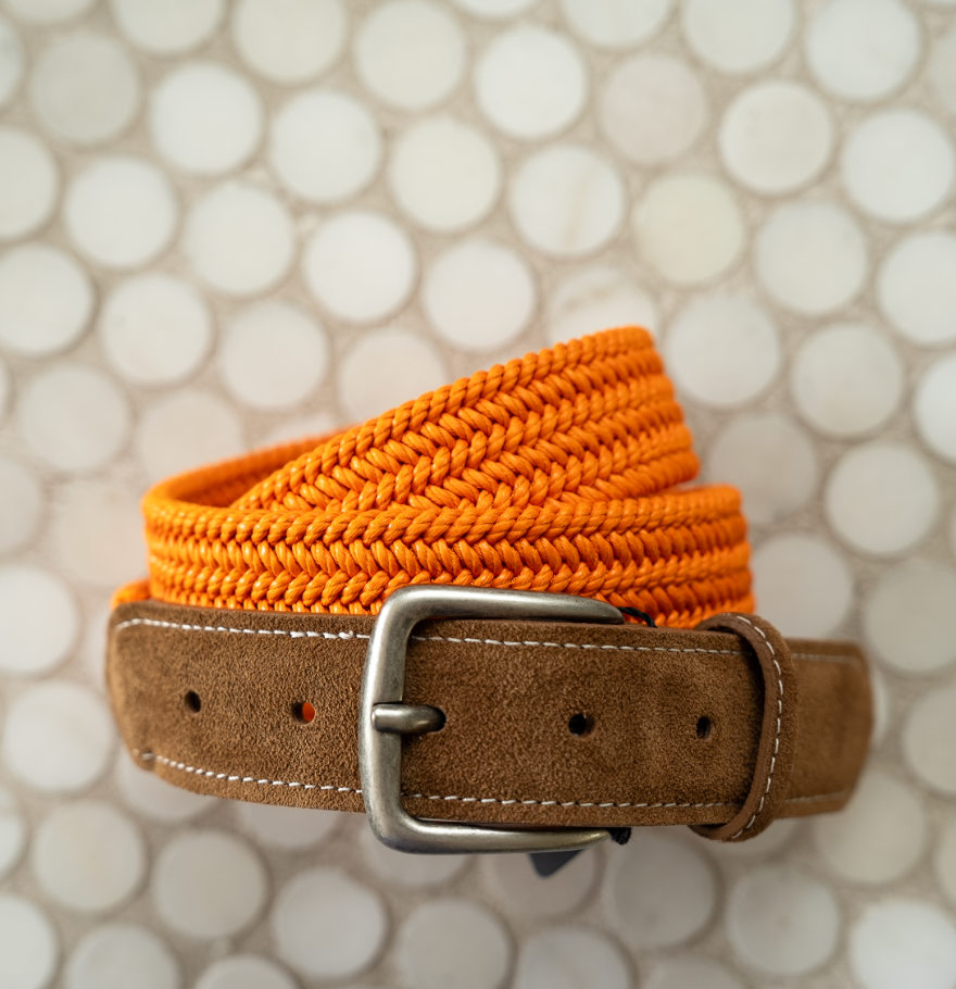 Woven Belt Orange