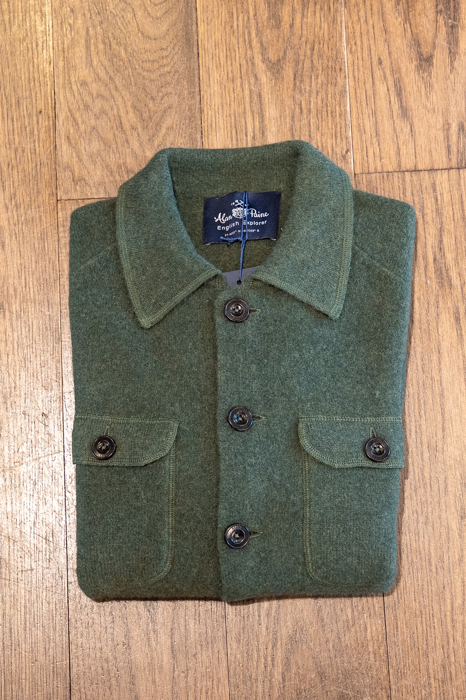 Pure Lambswool Overshirt