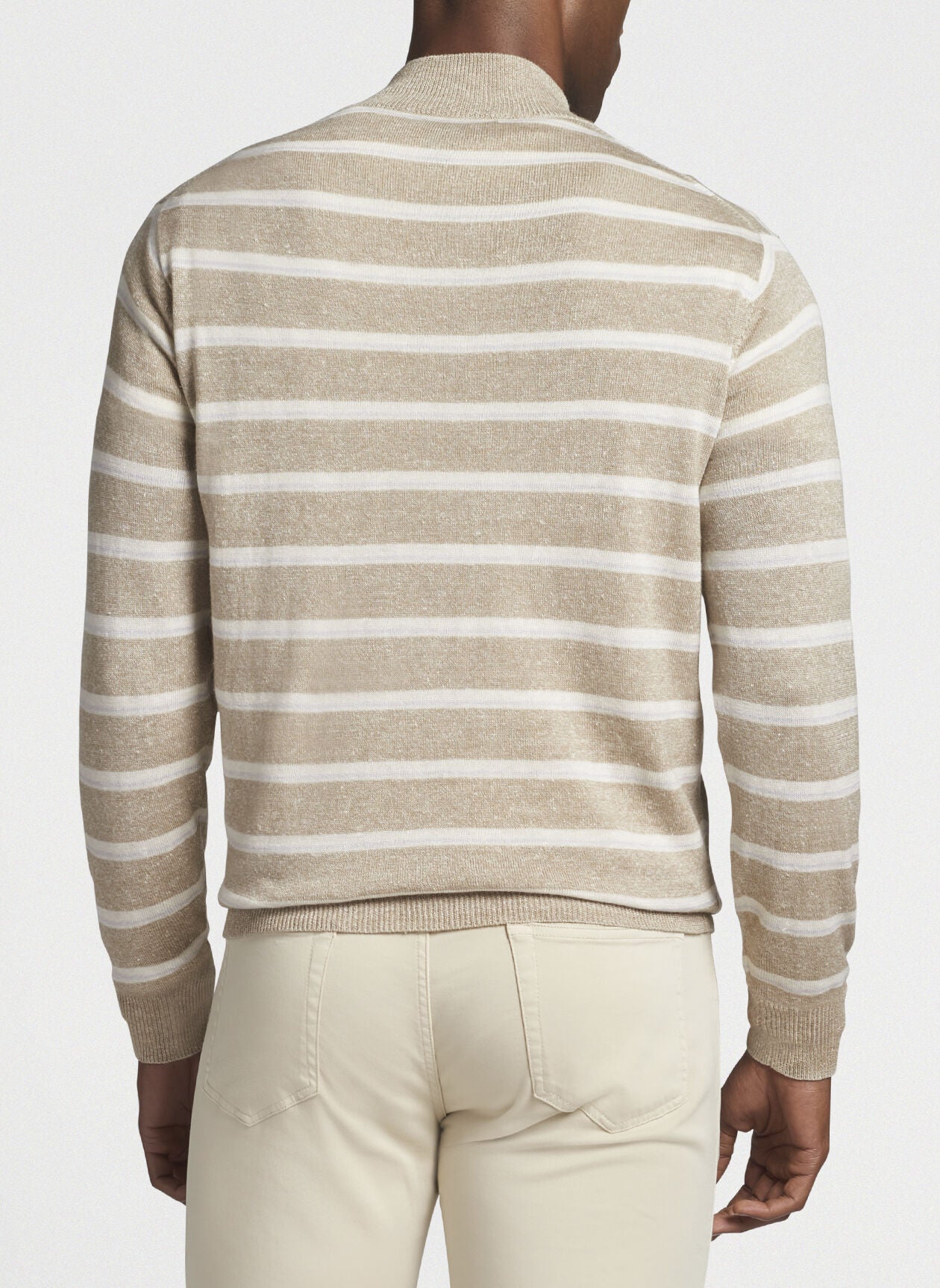 Long Bay Multi-Stripe Quarter-Zip