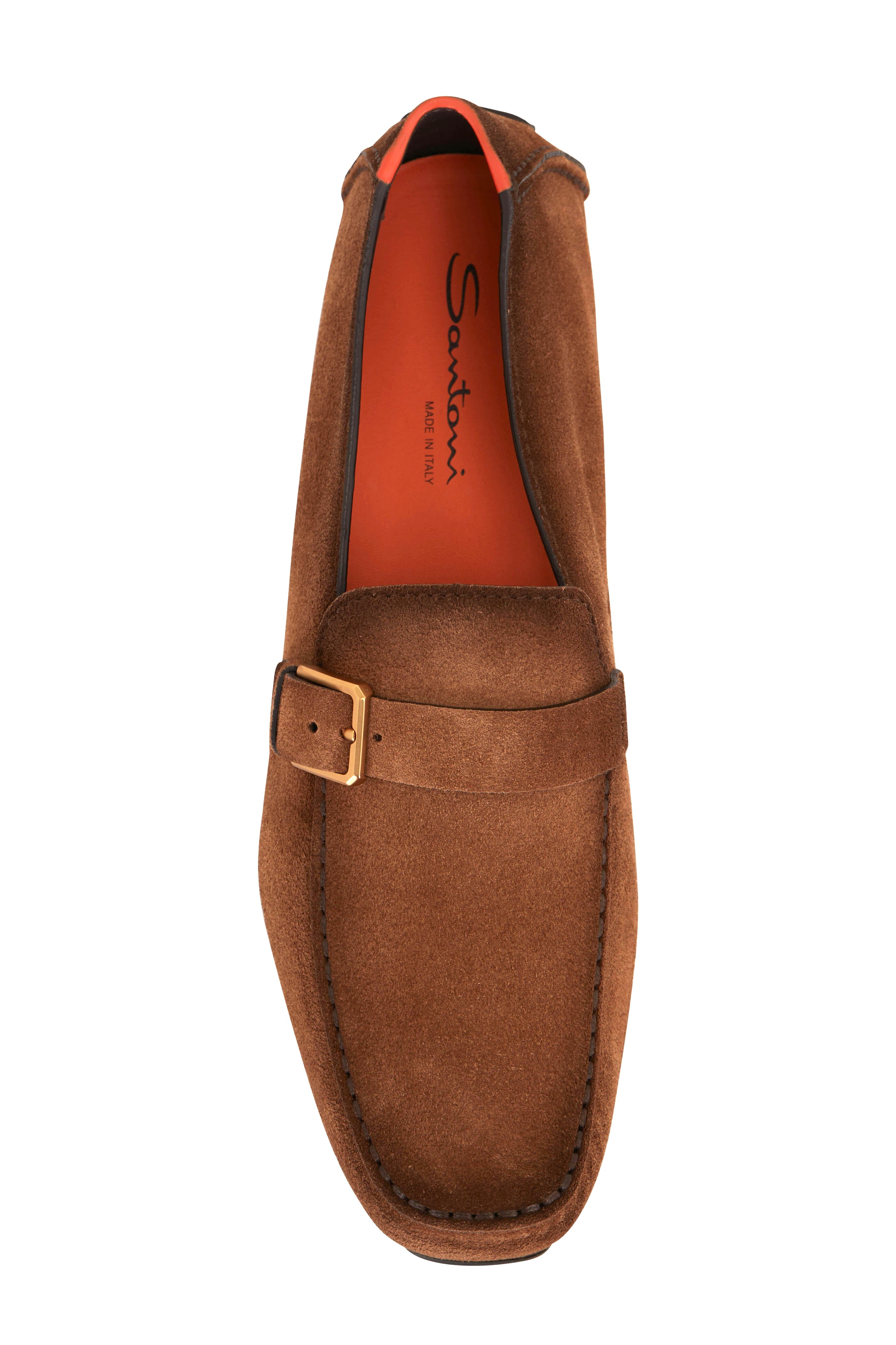 Hammel Brown Suede Buckle Driver