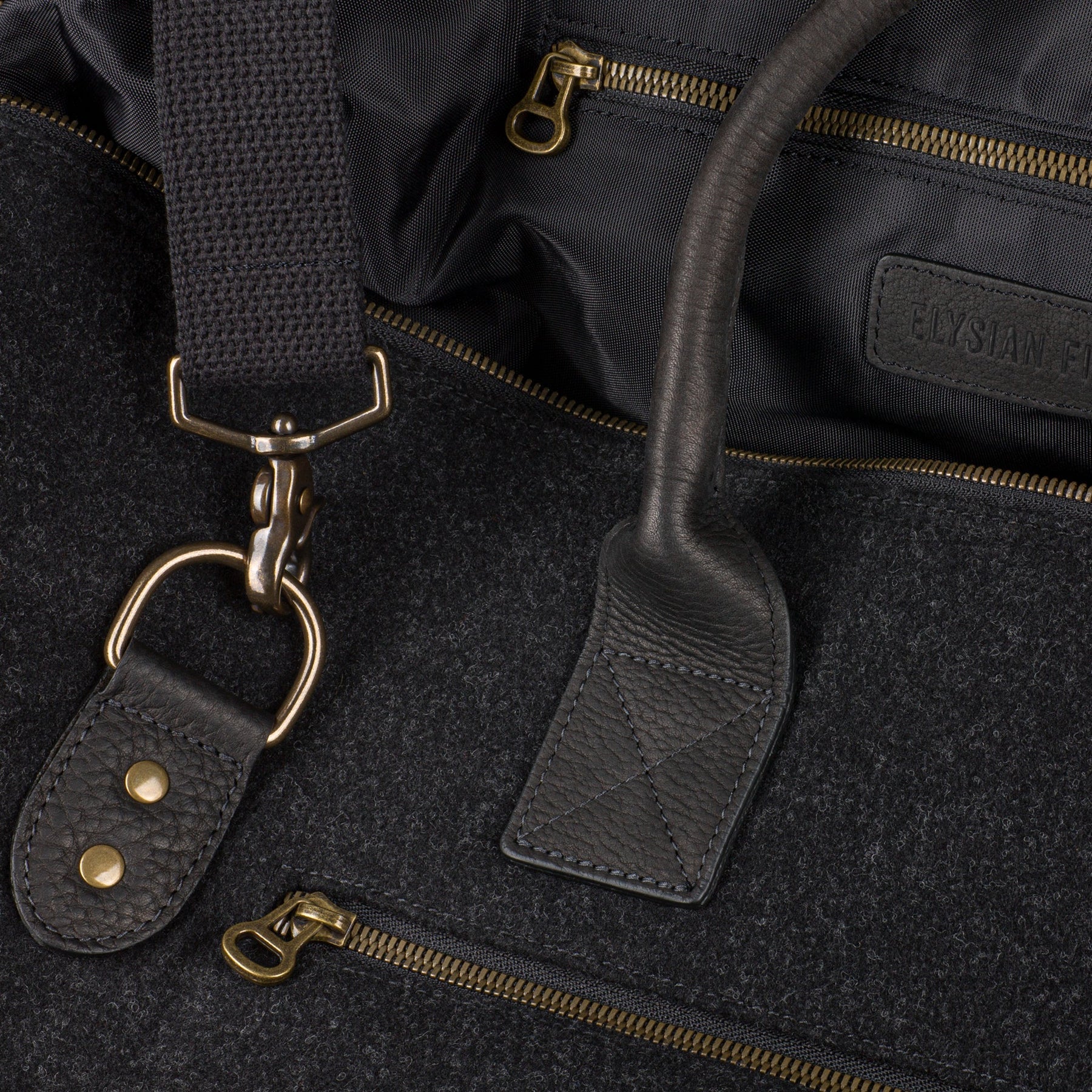 UGA "G" Weekender Duffle Bag in Black