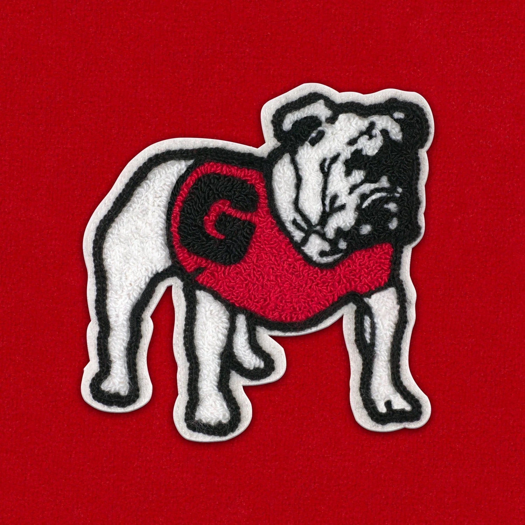 UGA "Bulldog" Weekender Duffle Bag in Red