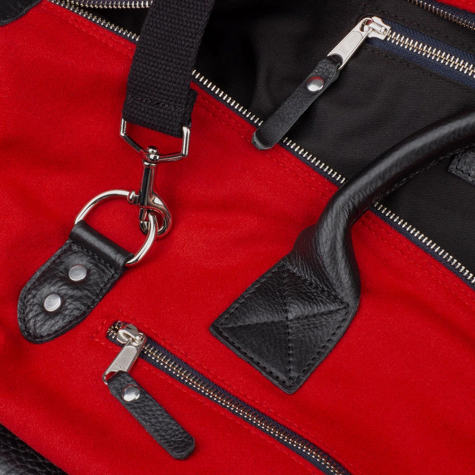 UGA "Bulldog" Weekender Duffle Bag in Red