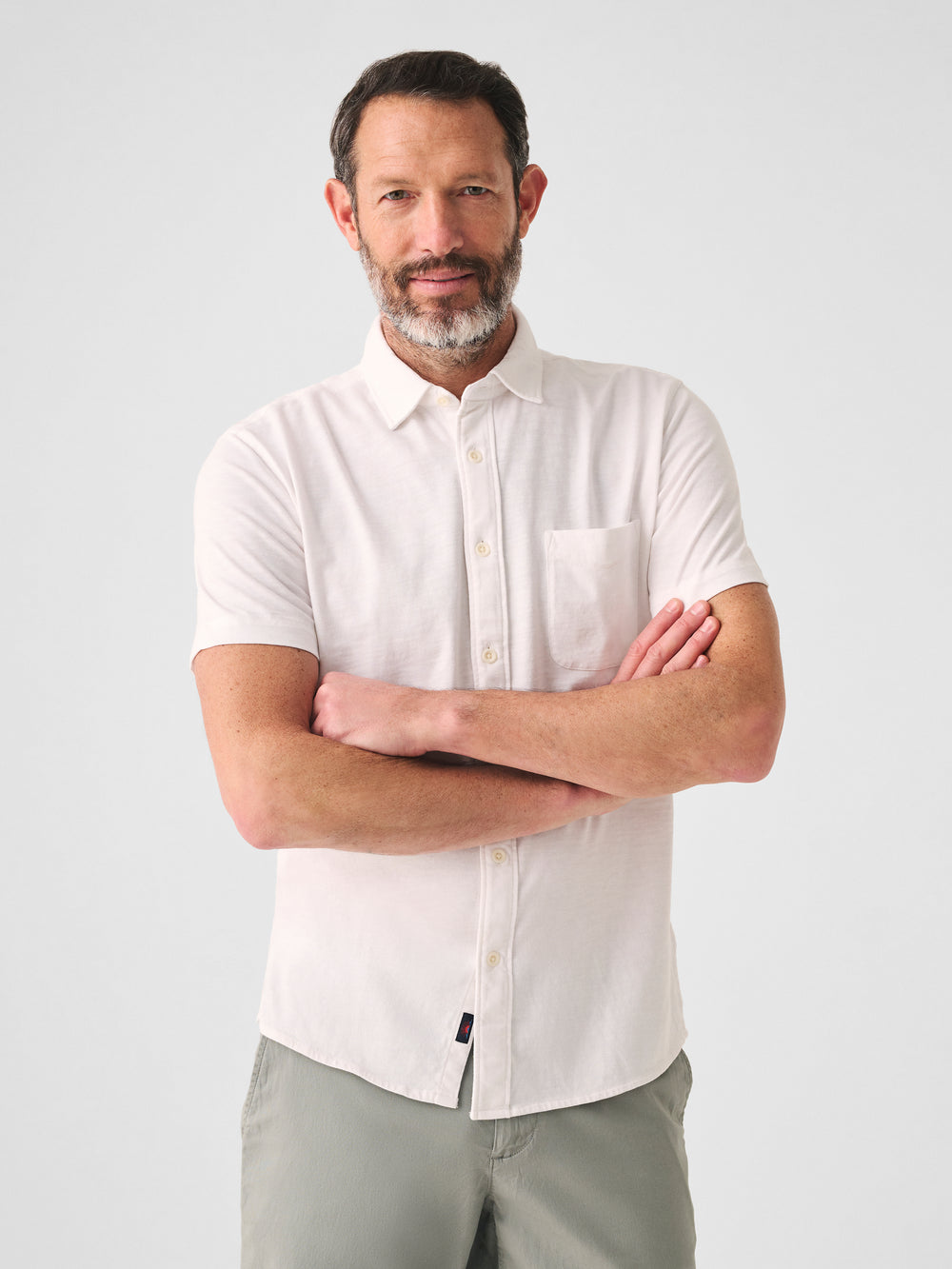 Short-Sleeve Knit Seasons Shirt
