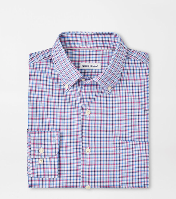 Albert Crown Lite Cotton-Stretch Sport Shirt