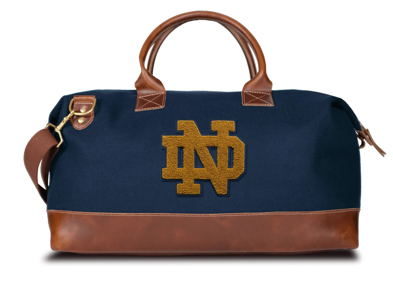 Notre Dame "ND" Weekender Duffle Bag in Navy