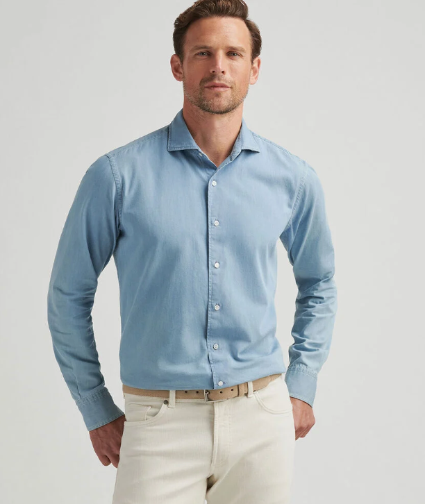 Elio Cotton Sport Shirt