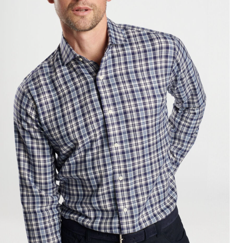 Bari Italian Flannel Sport Shirt