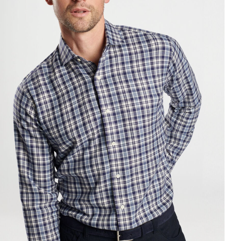 Bari Italian Flannel Sport Shirt