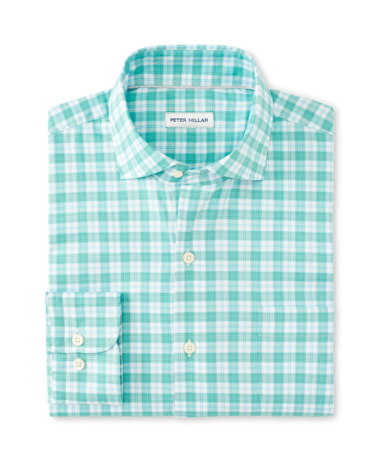 Morris Crown Lite Cotton-Stretch Sport Shirt