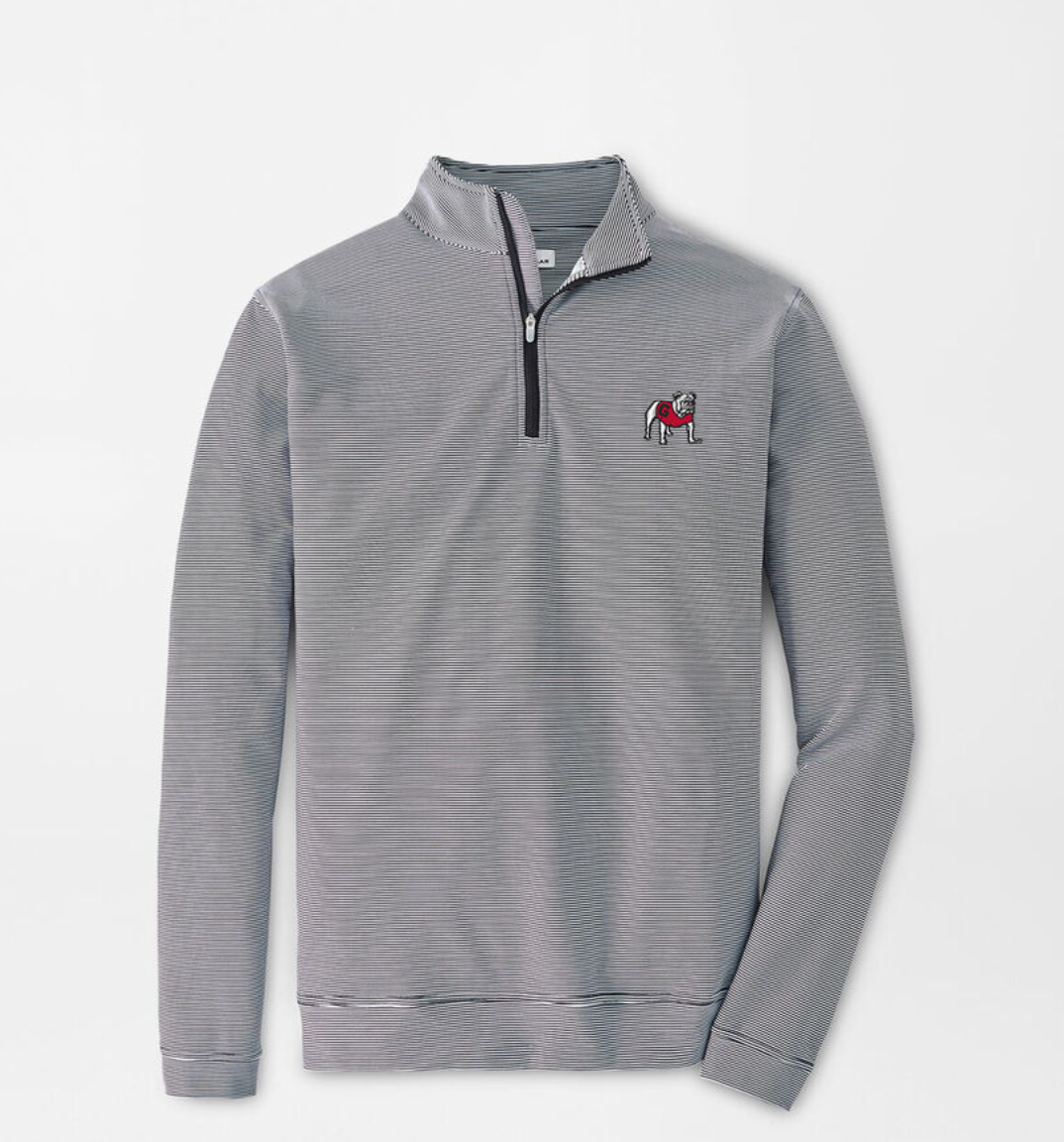 PERTH MINI-STRIPE UGA PULLOVER