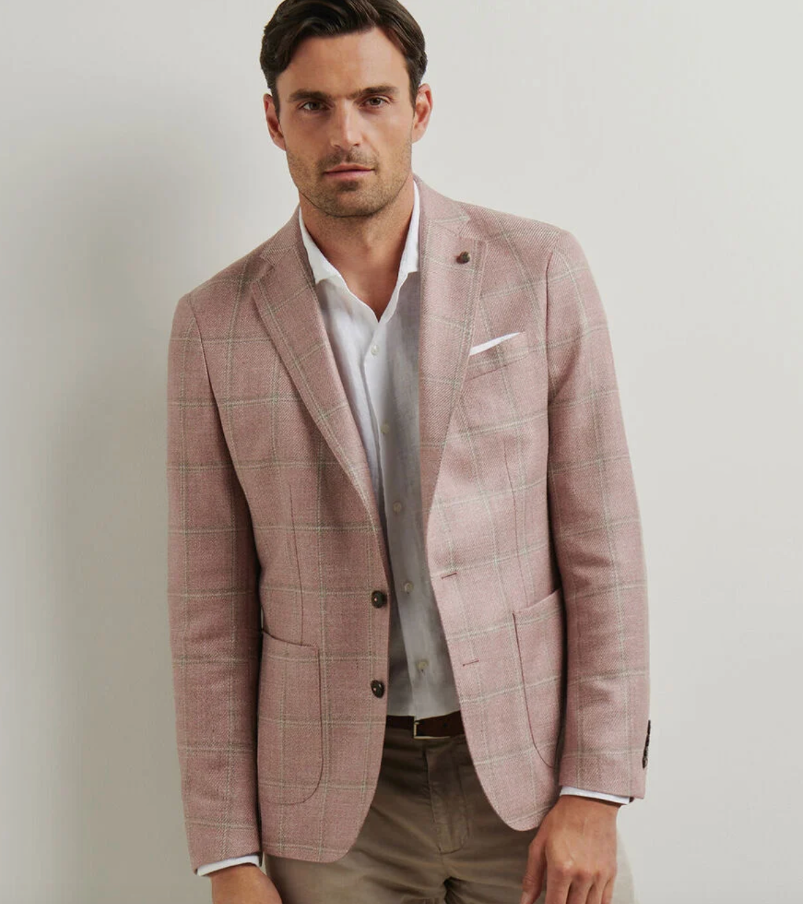 Sonoma Windowpane Soft Jacket