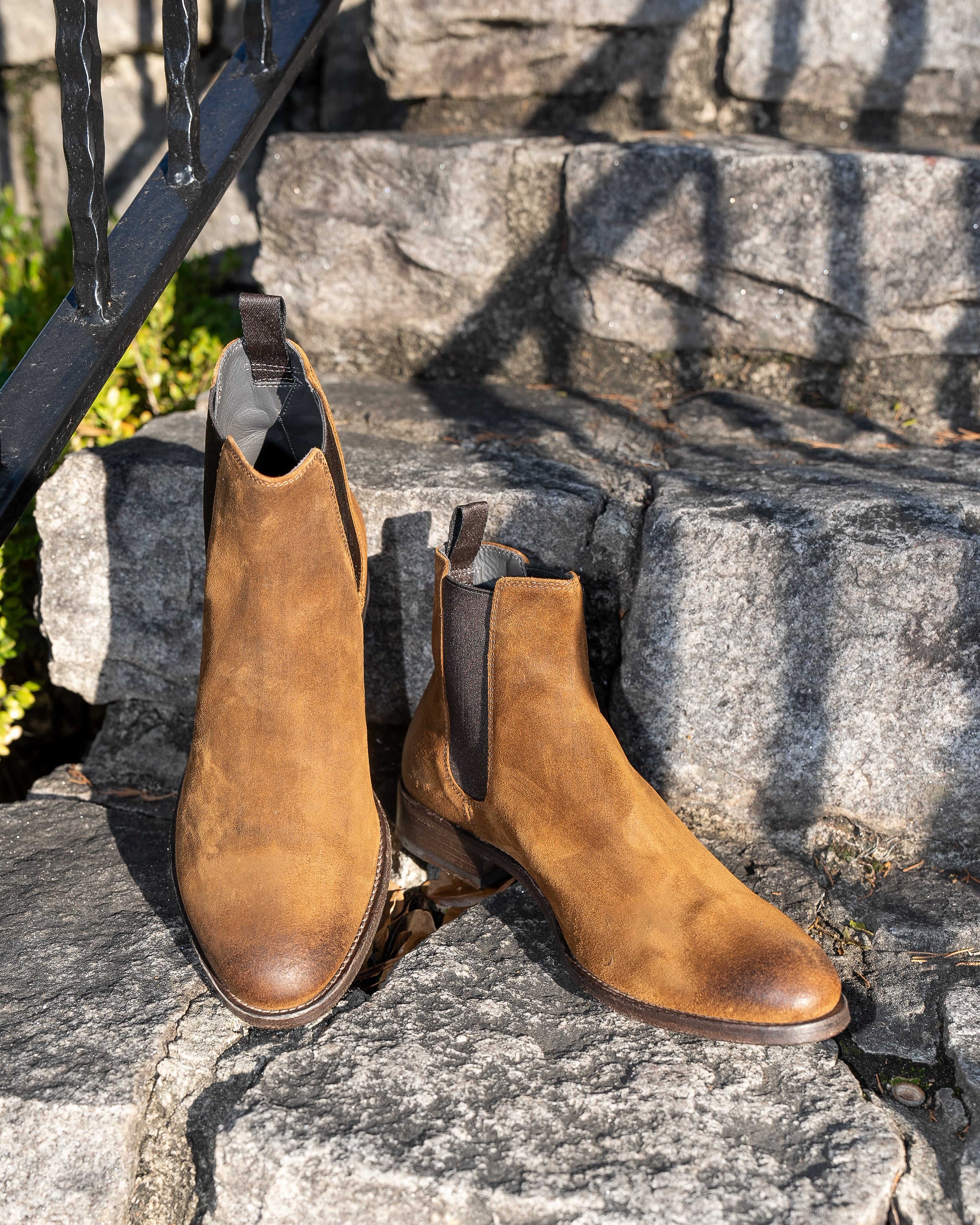 Bedell Suede Boot in Sigaro