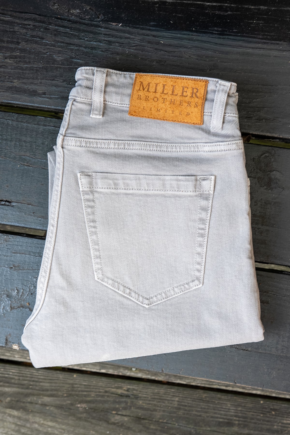 Grey Denim 5 Pocket