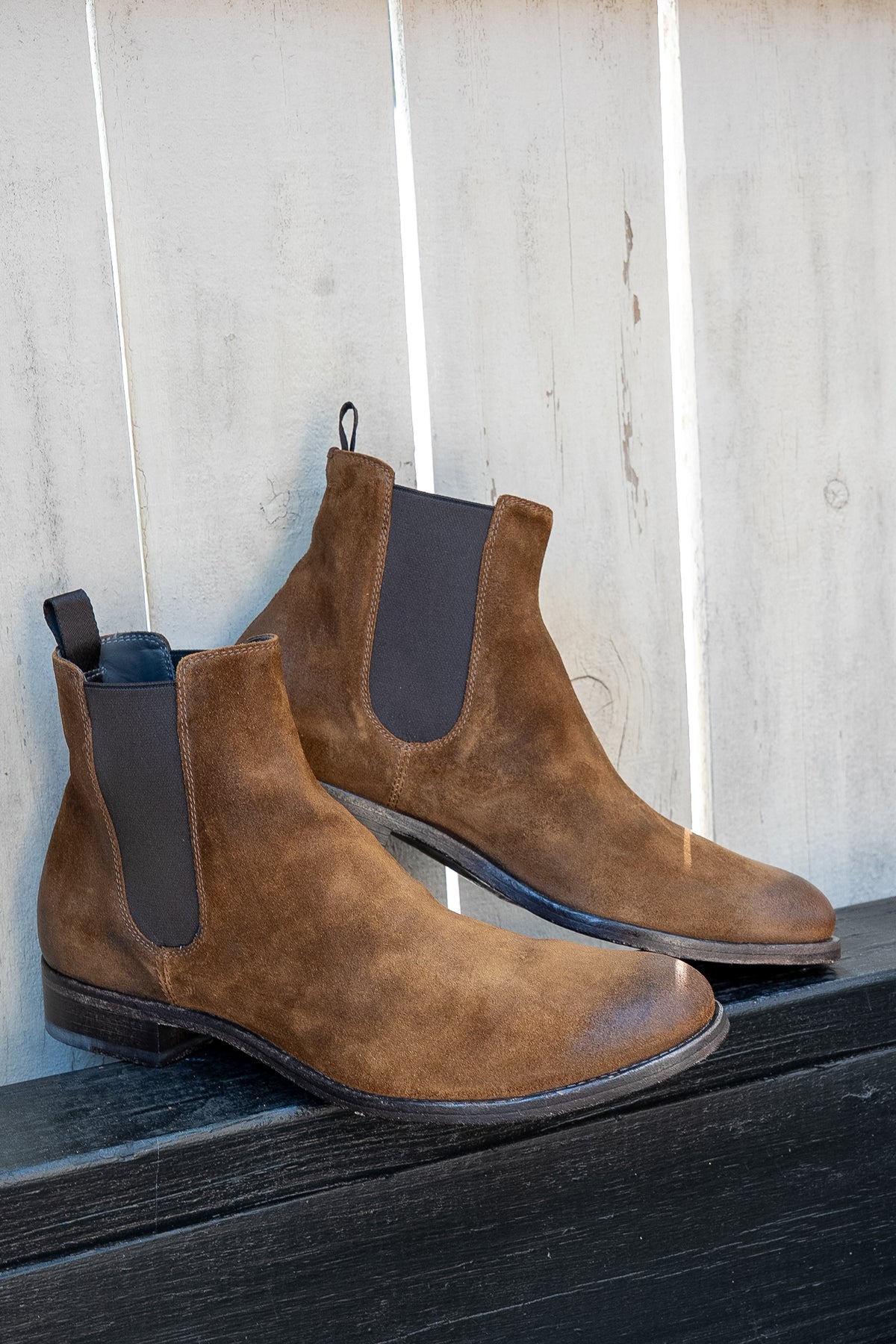 Bedell Suede Boot in Sigaro