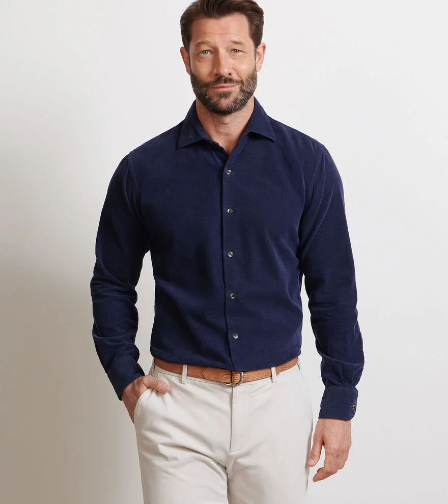 Aspen Cotton Cashmere Corduroy Sport Shirt