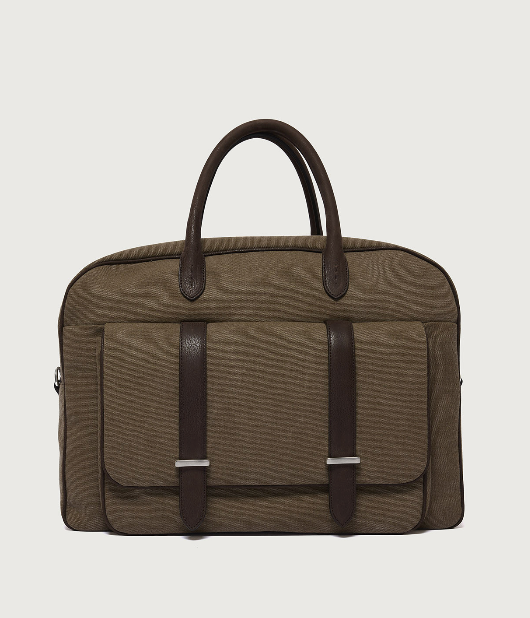 Jones Safari Canvas and Leather Duffle Bag