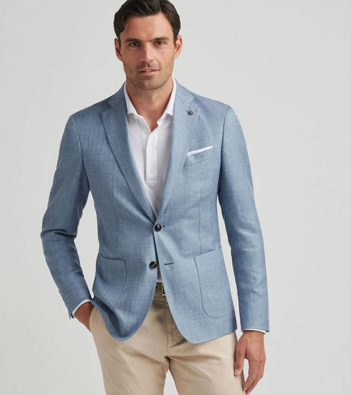 Gavin Herringbone Soft Jacket