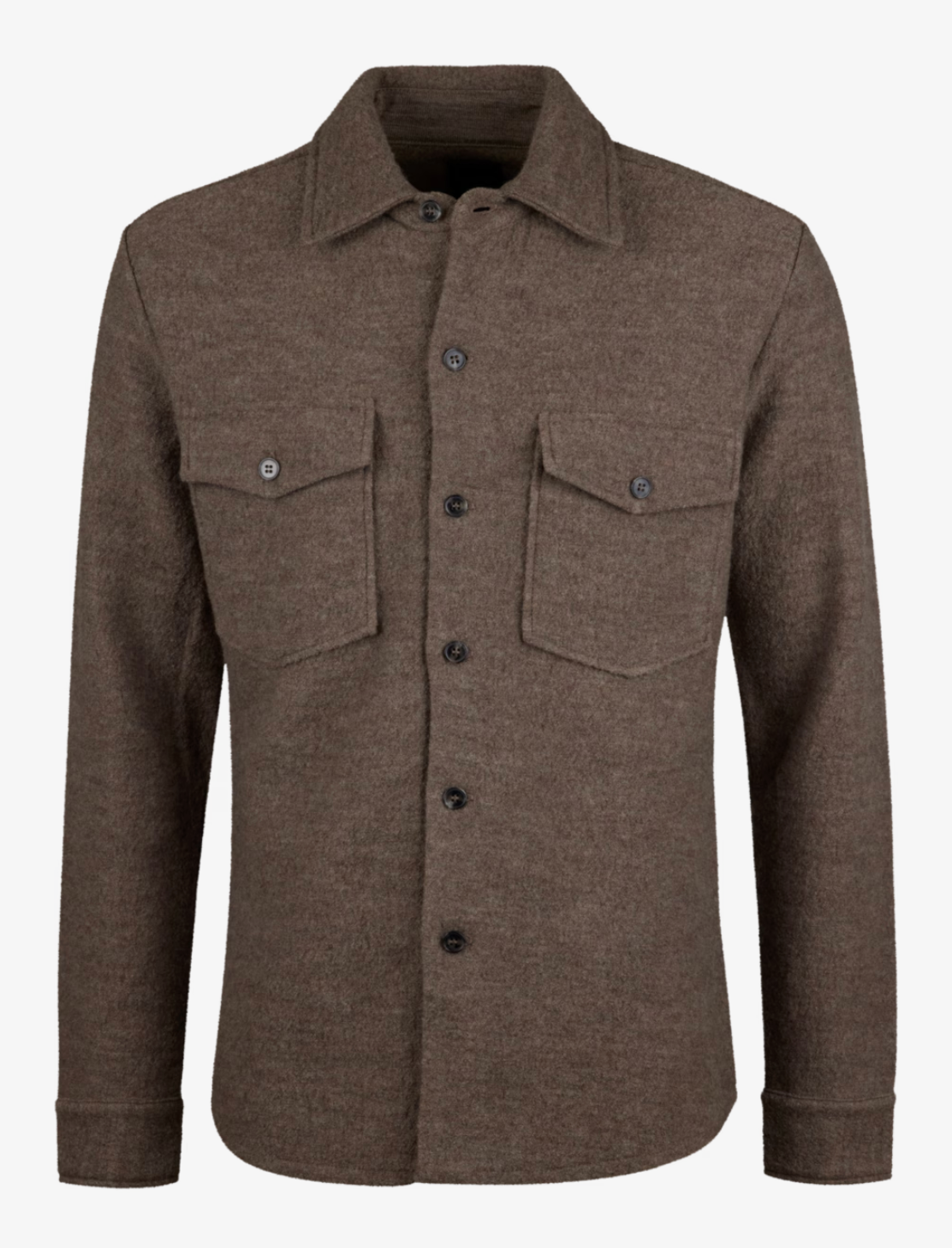 Felted Wool Overshirt