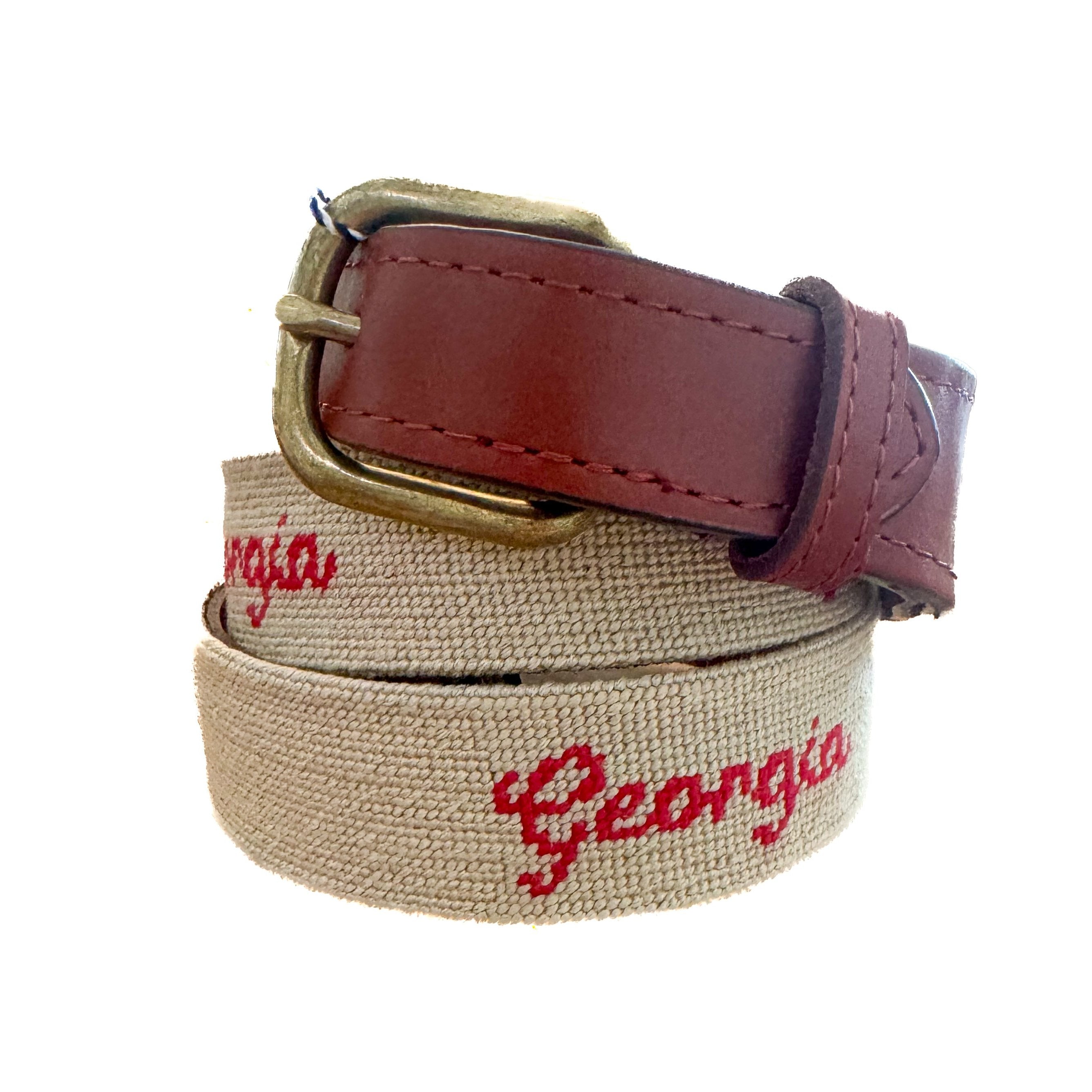 Georgia Script Belt