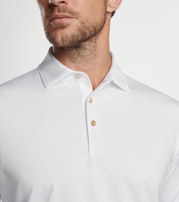 Peter Millar Solid Performance Jersey Polo