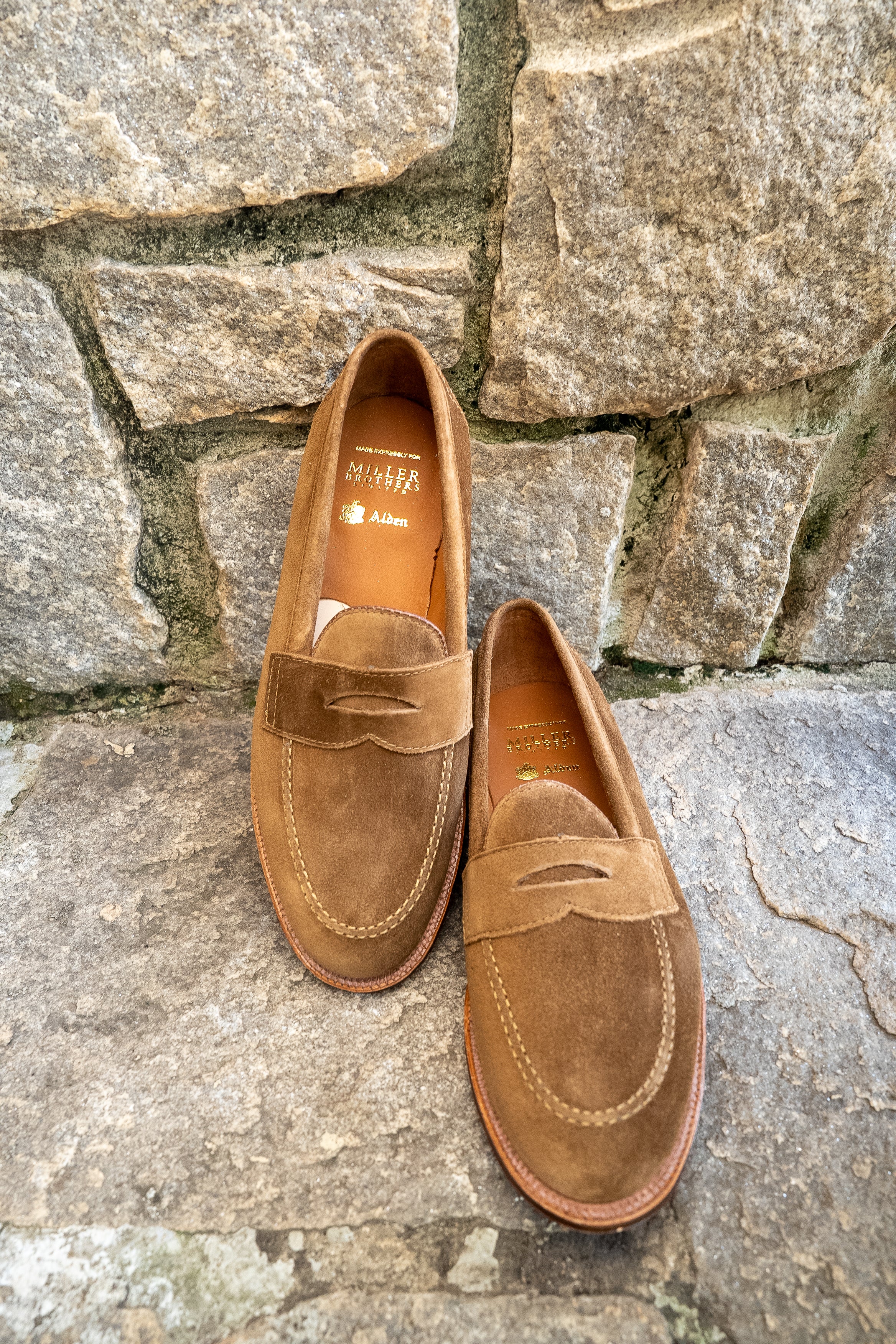 Miller Brothers X Alden Suede Loafer