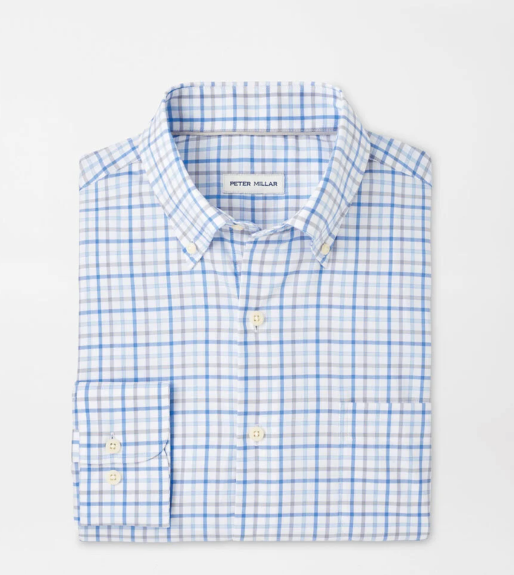 Calgary Crown Lite Cotton-Stretch Sport Shirt