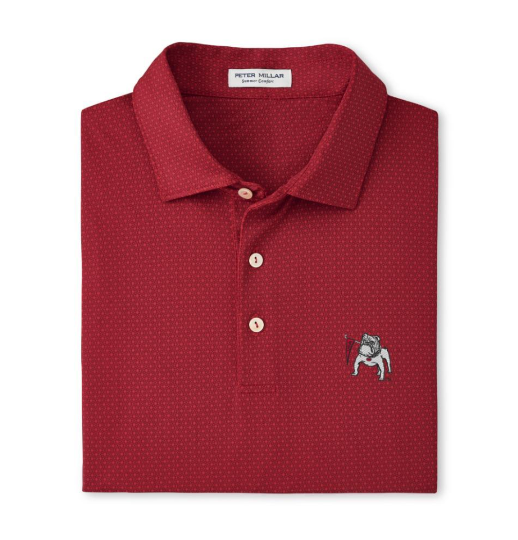 UGA Tesseract Performance Jersey Polo