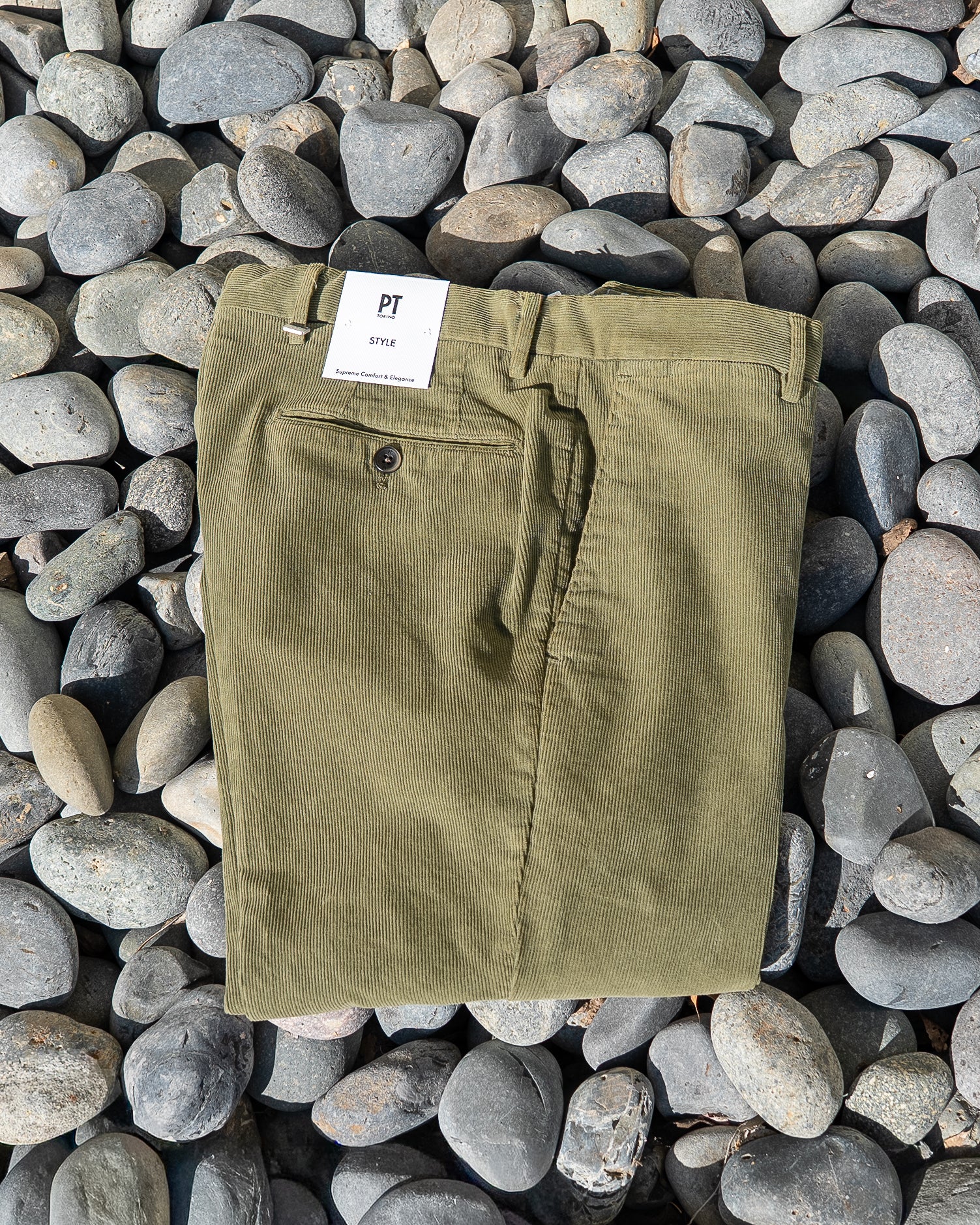 Casual Corduroy Trousers