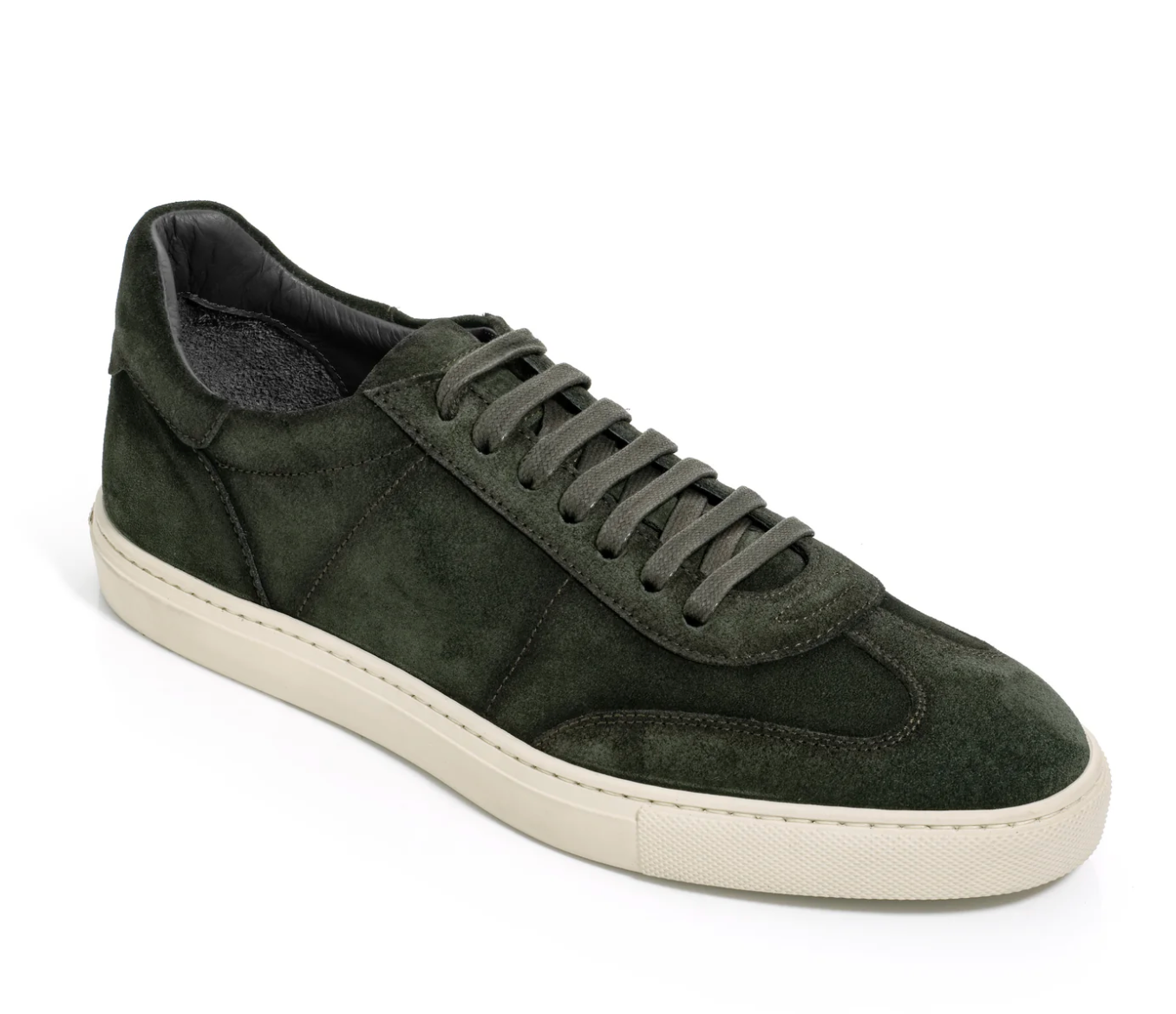 Wilton Dark Green Aero Suede Sneaker